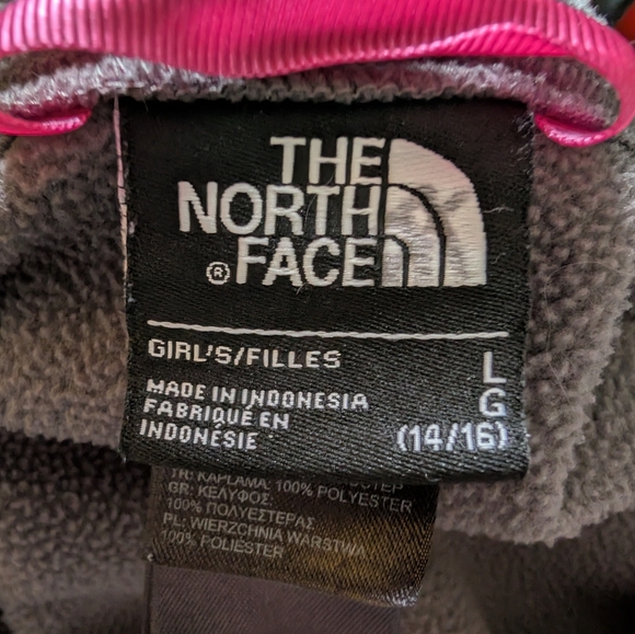 The North Face Gray Jacket with Pink Accents - Picture 4 of 11